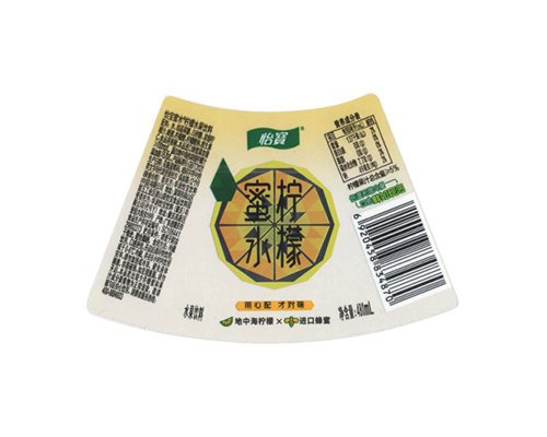 不干膠標(biāo)簽-檸檬蜜水